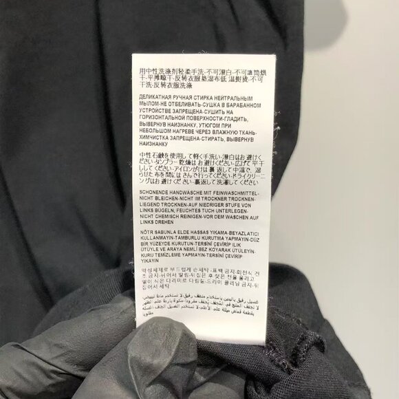 Versace Black Tee with Gold Lettering - Picture 9 of 9